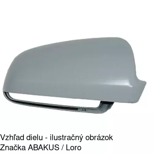 Vonkajšie zrkadlo 1334514E /POLCAR/