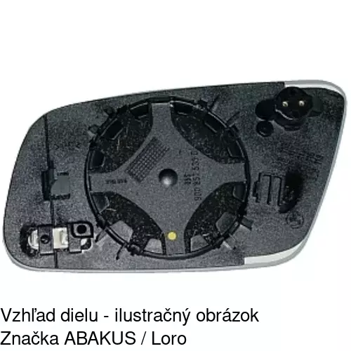 Vonkajšie zrkadlo POLCAR 1334514E - obr. 2