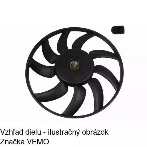 Ventilátor bez krytu / podpery POLCAR 133723U1 - obr. 5