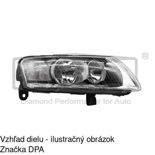 Hlavný reflektor POLCAR 133810-H - obr. 4