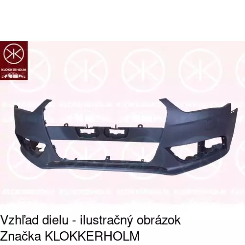 Predný nárazník POLCAR 13D107-5