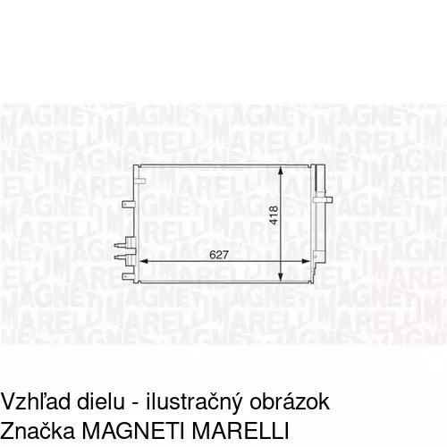 Chladiče klimatizácie POLCAR 1411K8C1S