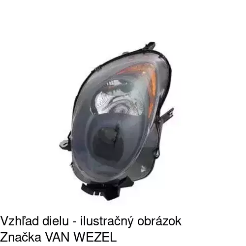 Hlavný reflektor POLCAR 1425092E - obr. 4