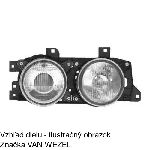 Hlavný reflektor 2015091E /POLCAR/ - obr. 5