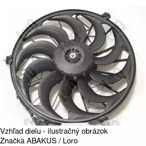 Ventilátory chladičov POLCAR 201523W2 - obr. 2