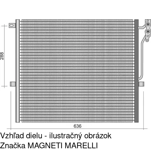 Chladiče klimatizácie POLCAR 2055K8C1 - obr. 3