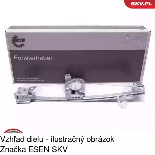 Elektrický mechanizmus okna dverí POLCAR 2315PSE2A - obr. 3