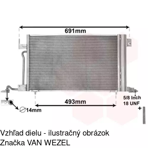 Chladiče klimatizácie POLCAR 2326K8C1S - obr. 4