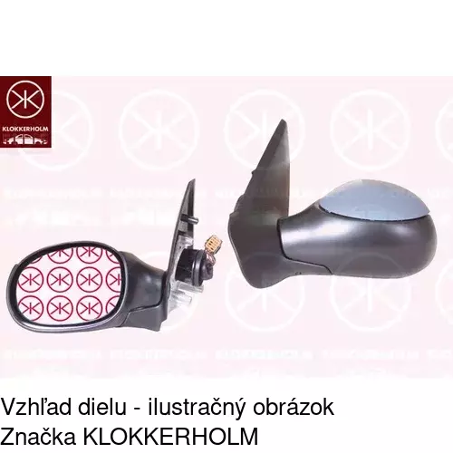 Vonkajšie zrkadlo POLCAR 2327518E - obr. 5