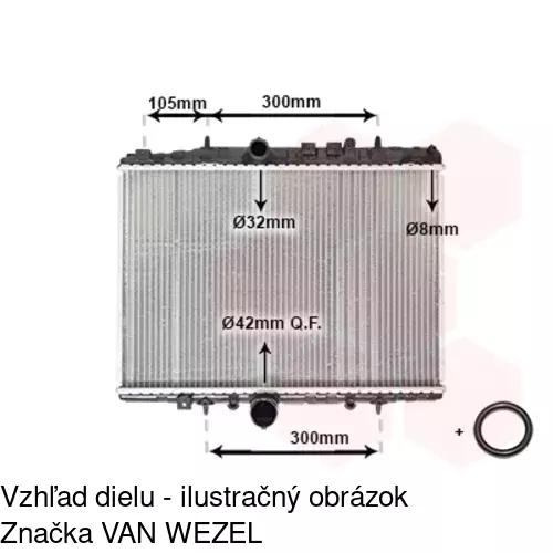 Chladiče vody 233208-1 /POLCAR/ - obr. 5