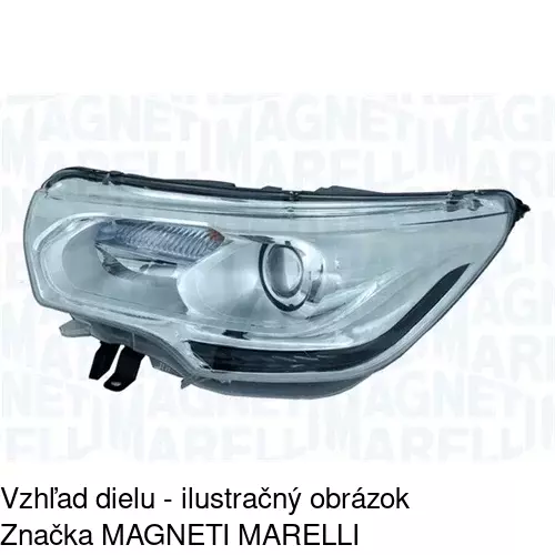 Hlavný reflektor POLCAR 2338101U - obr. 1