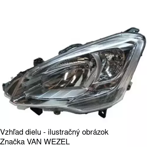 Hlavný reflektor POLCAR 235209-V - obr. 5