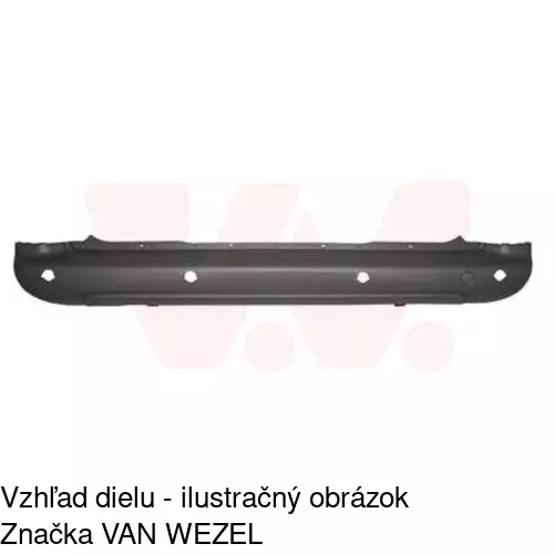 Zadný nárazník POLCAR 2352962J - obr. 1