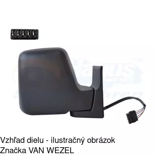 Vonkajšie zrkadlo POLCAR 2395524E - obr. 4