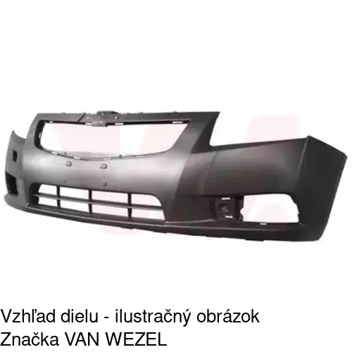 Predný nárazník POLCAR 250807 - obr. 1