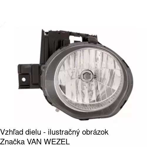 Hlavný reflektor POLCAR 271309-E - obr. 5