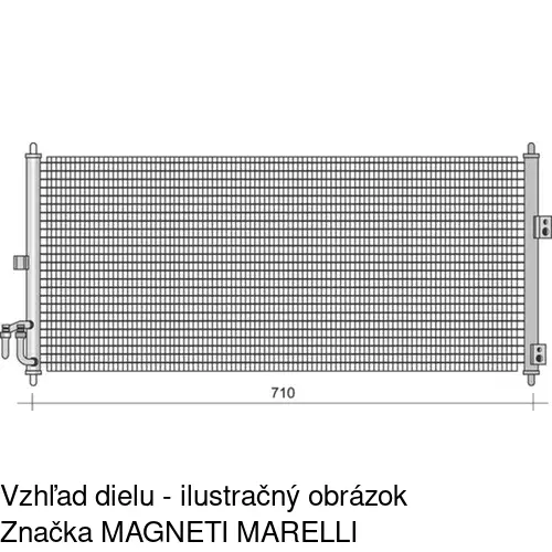 Chladiče klimatizácie 2733K8C1S /POLCAR/