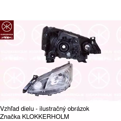 Hlavný reflektor POLCAR 278710-E