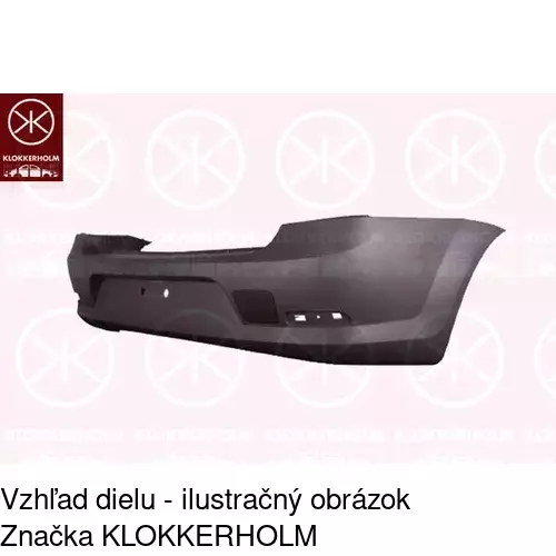 Zadný nárazník POLCAR 280196