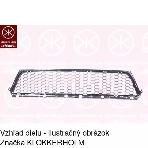 Kryt v nárazníku POLCAR 280527