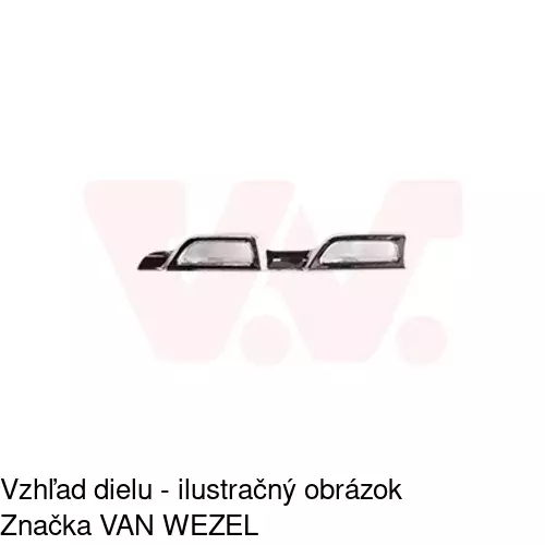 Lišta masky POLCAR 28200513