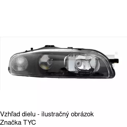 Hlavný reflektor POLCAR 3019103E