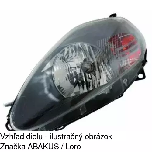 Hlavný reflektor POLCAR 3024095E - obr. 2