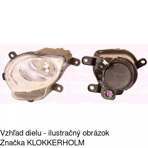 Hlavný reflektor POLCAR 3035094U - obr. 2