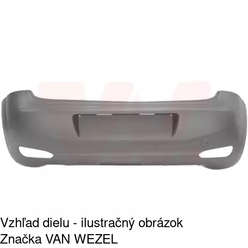 Zadný nárazník POLCAR 30369611 - obr. 2