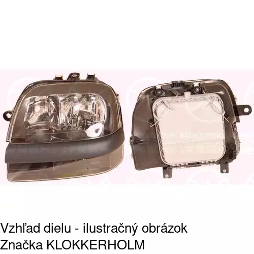 Hlavný reflektor POLCAR 3040091E - obr. 1