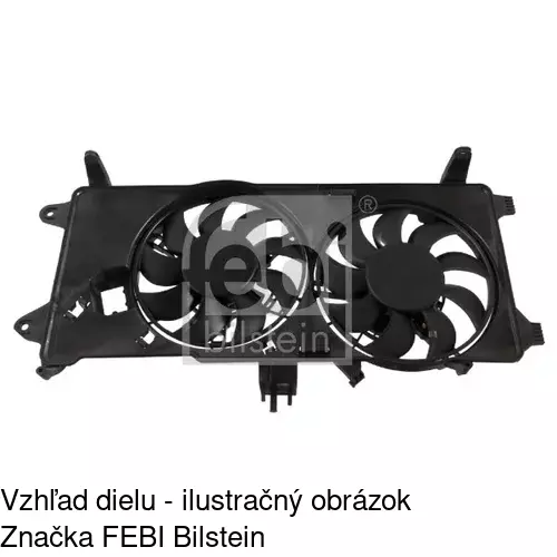 Ventilátory chladičov POLCAR 304023W7 - obr. 2