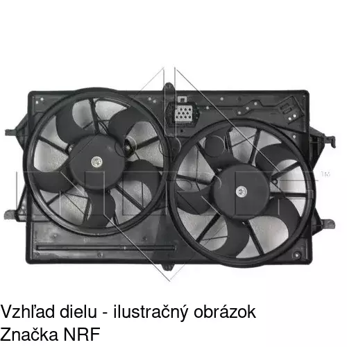 Ventilátory chladičov POLCAR 320123W3