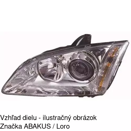 Hlavný reflektor POLCAR 320209-T - obr. 4