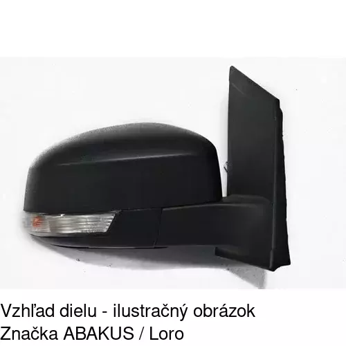 Vonkajšie zrkadlo POLCAR 3205526S