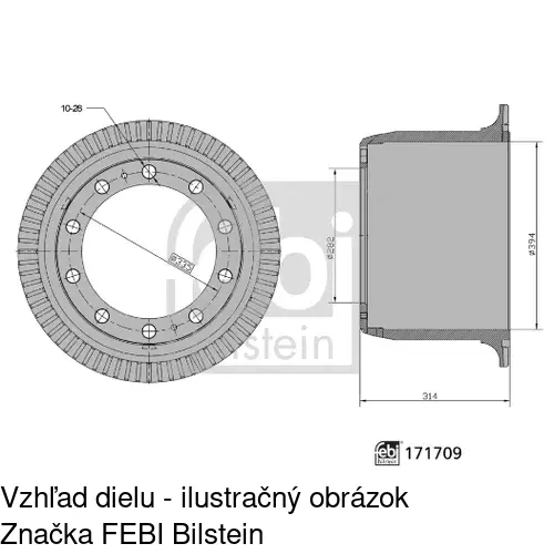 Predné čelo POLCAR 321804 - obr. 1