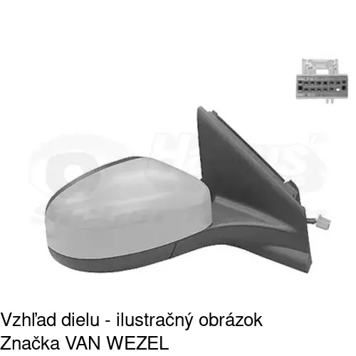 Vonkajšie zrkadlo POLCAR 3219525S - obr. 4