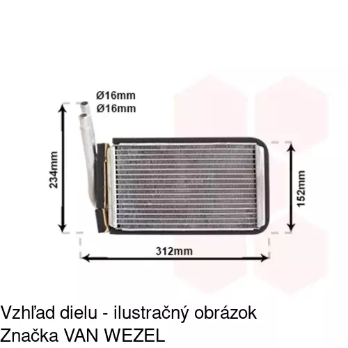 Radiátory POLCAR 3246N8-1 - obr. 3