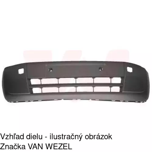 Predný nárazník POLCAR 325907-J - obr. 1