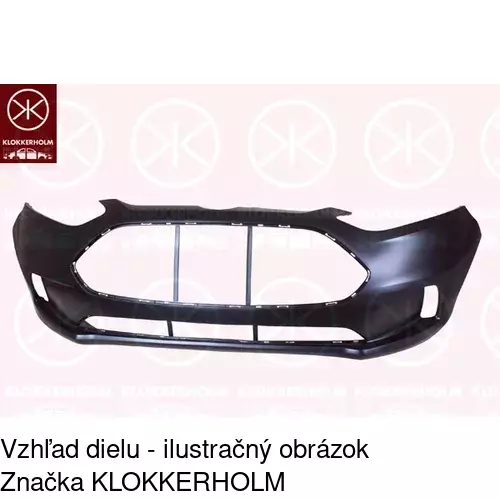 Predný nárazník 32L107 /POLCAR/