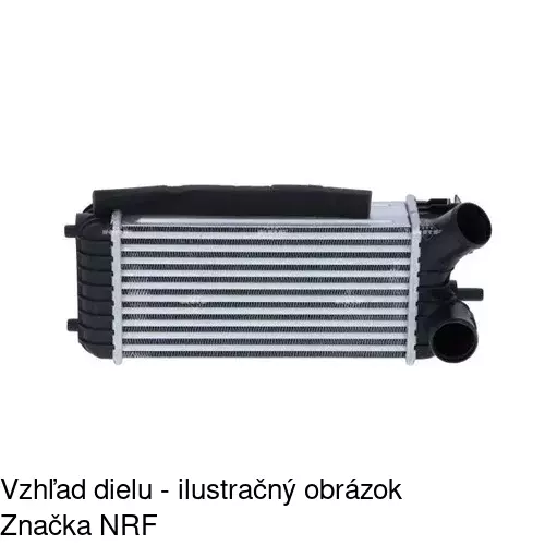 Chladiče vzduchu (Intercoolery) POLCAR 32M1J8-1