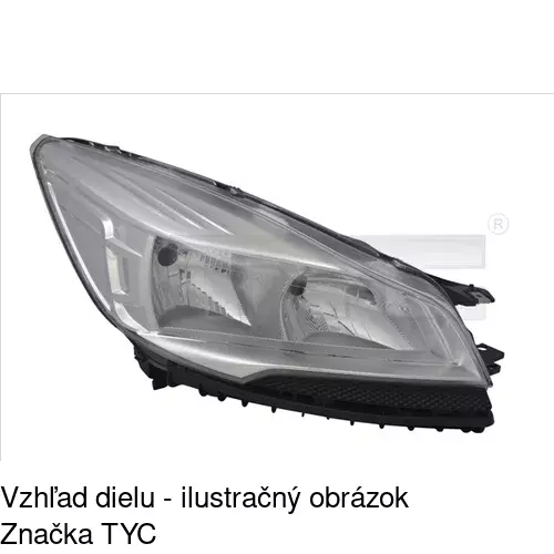 Hlavný reflektor POLCAR 32X1100E