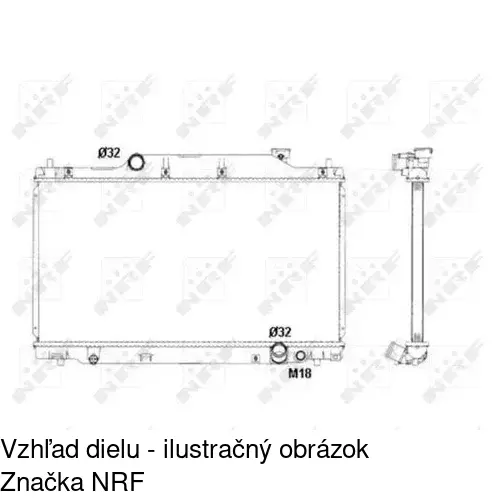 Chladiče vody POLCAR 382508-3