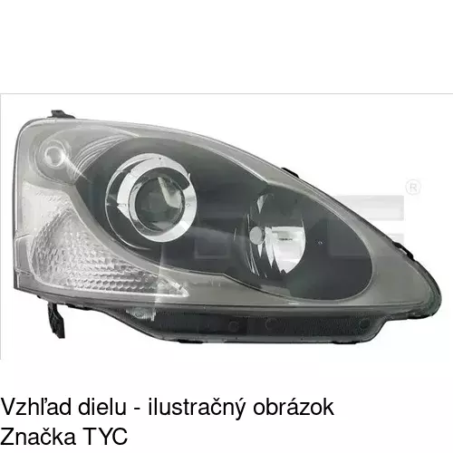 Hlavný reflektor POLCAR 3827102E