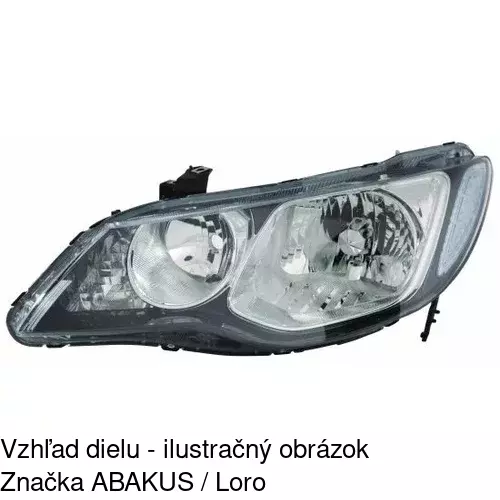 Hlavný reflektor POLCAR 3845103E