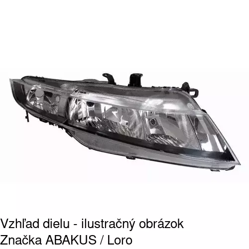 Hlavný reflektor POLCAR 3845103E - obr. 4