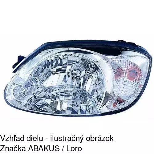 Hlavný reflektor POLCAR 4008096E - obr. 1