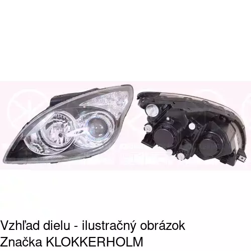 Hlavný reflektor POLCAR 4015095E - obr. 2