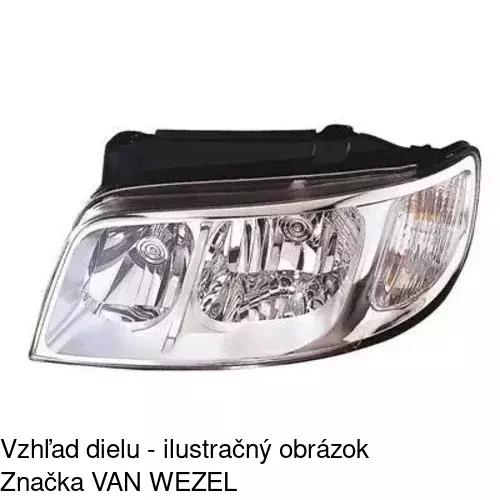 Hlavný reflektor POLCAR 4036091E - obr. 1