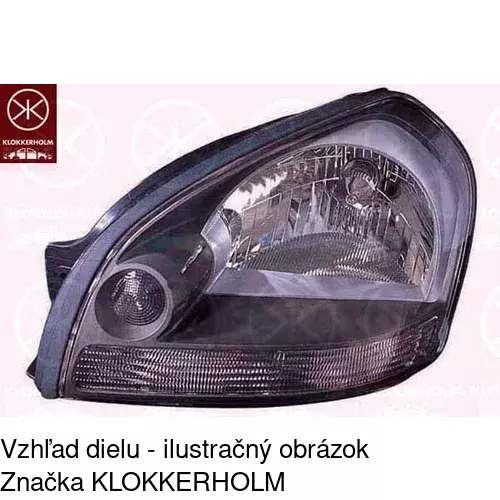 Hlavný reflektor POLCAR 4047100E