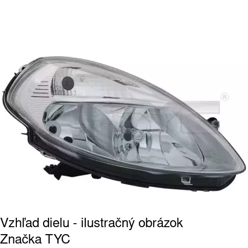 Hlavný reflektor POLCAR 4217101E - obr. 5